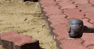 Укладка плитки на песок в Новосибирске в октябре
