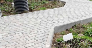 Профессиональная укладка брусчатки в Новосибирске в октябре